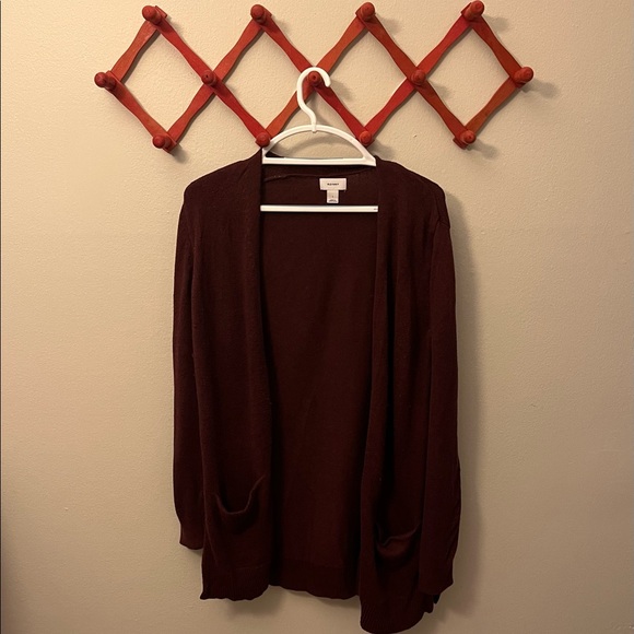 Old Navy Sweaters - Old Navy Maroon Cardigan